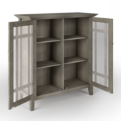 Bedford - Medium Storage Cabinet - Dark Brown