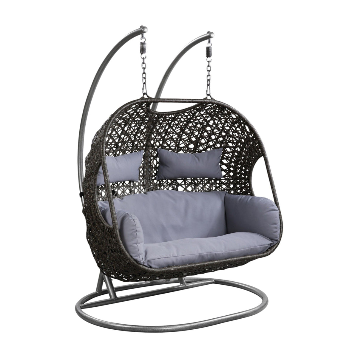 Vasant - Wicker Hanging Chair - Gray