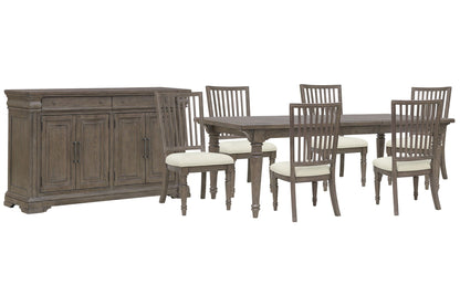 Madison Ridge - Extendable Leg Dining Table Set