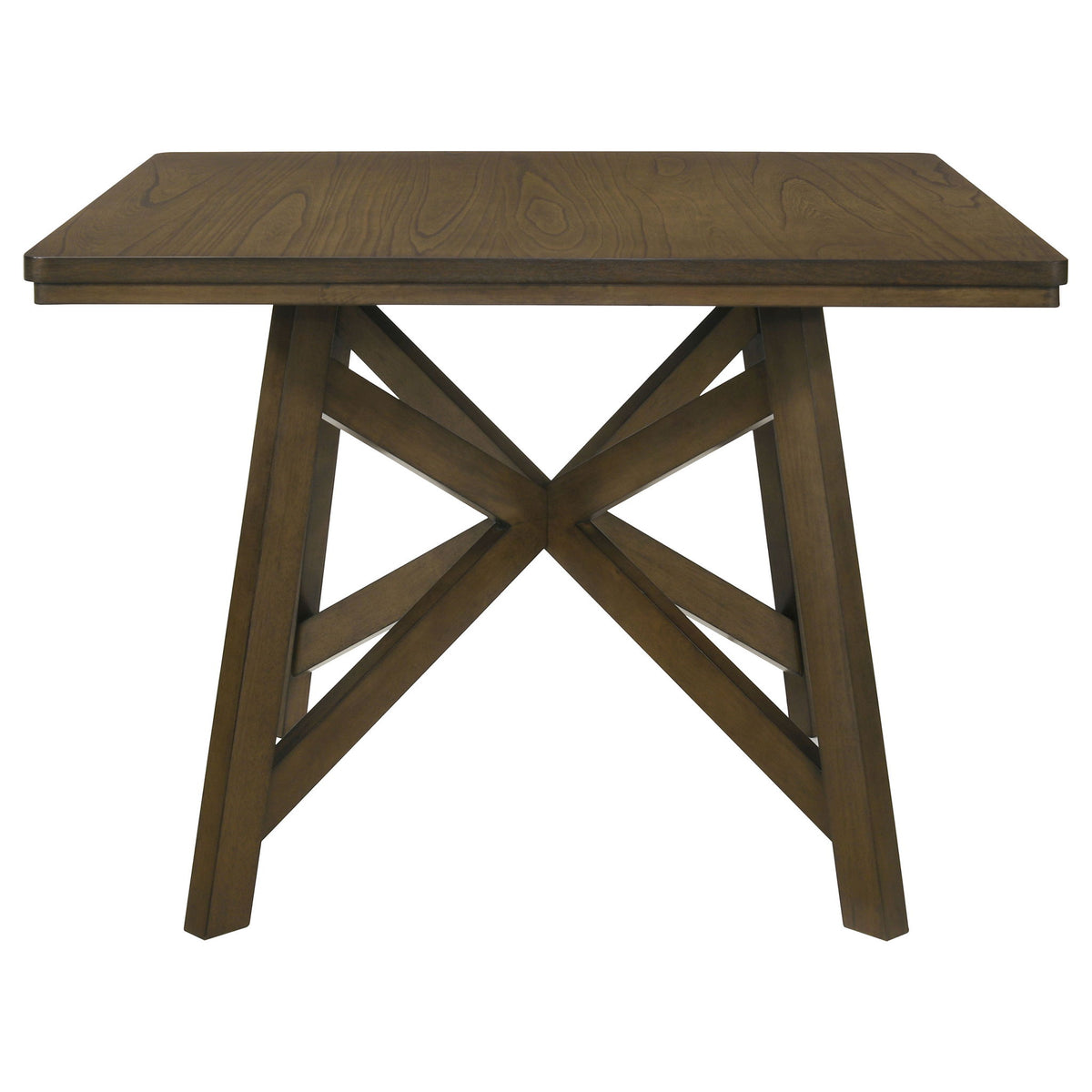Maxine - Square Counter Height Dining Table - Brown
