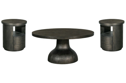 Bosley - Round Cocktail Table Set