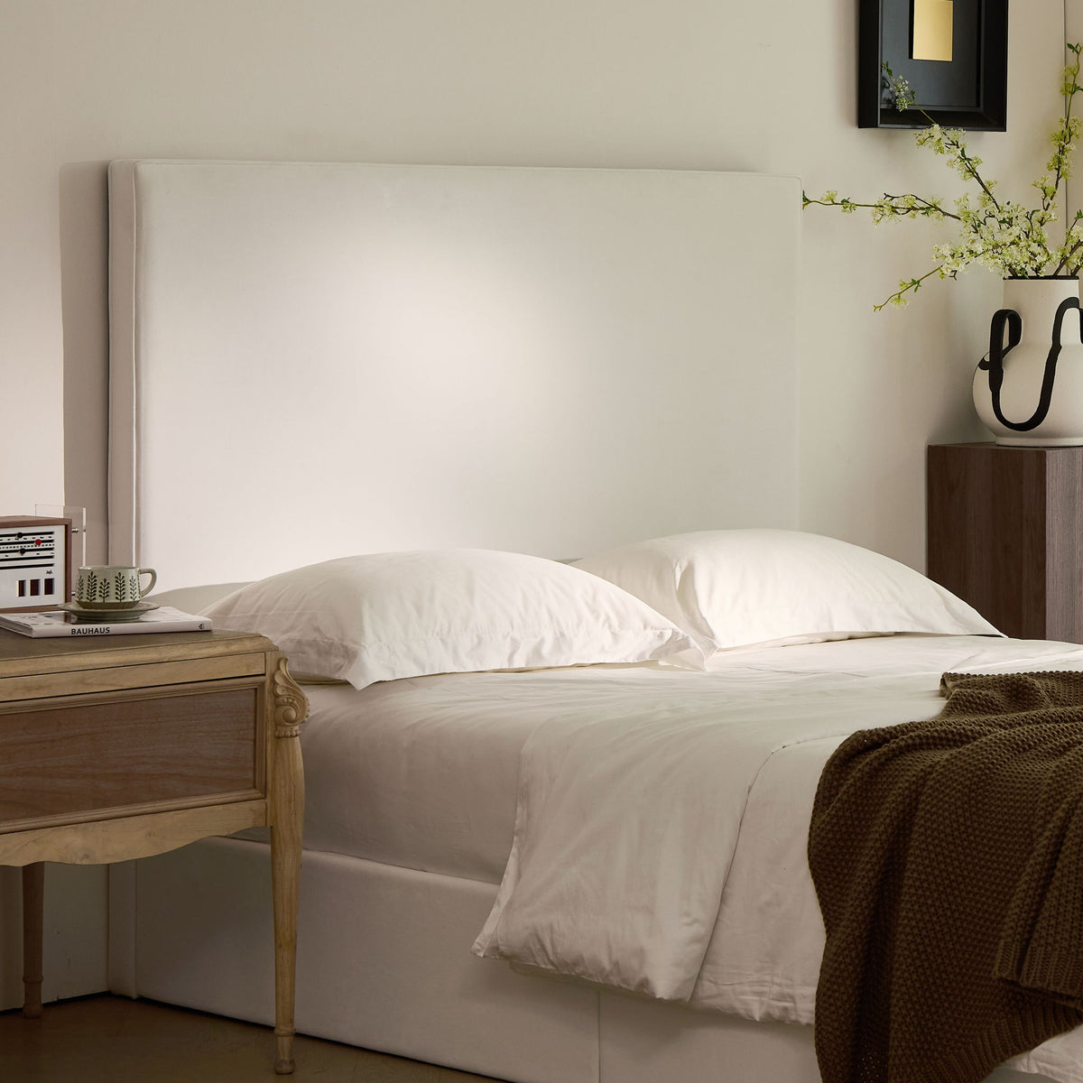 Lucas - Tall Headboard Upholstered Bed