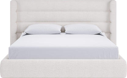 Formosa Frank - Upholstered Wingback Platform Bed