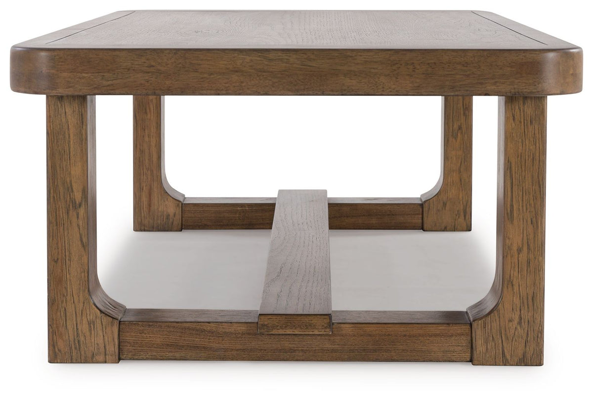 Cabalynn - Rectangular Cocktail Table - Light Brown