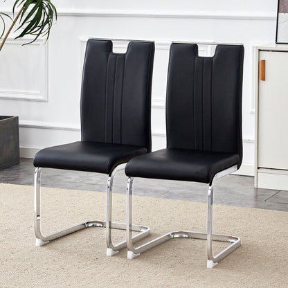 Bow Shaped Chairs, Ergonomic Design, Non Slip Base