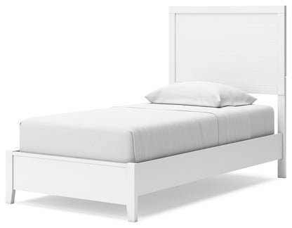 Binterglen - Twin Panel Bed - White