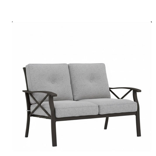 All-Weather Loveseat 2 Seats Sofa With Cushions