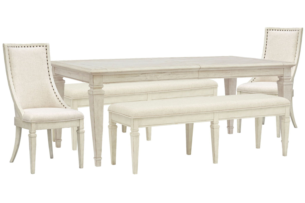 Newport - 5 Piece Extendable Rectangular Dining Table Set