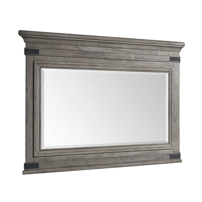 Forge - Mirror - Brushed Steel