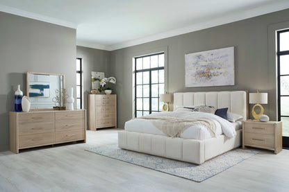 Gardenia - Beveled Glass Wall Or Dresser Mirror - Chai