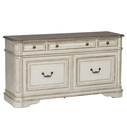 Magnolia Manor - Wood Credenza