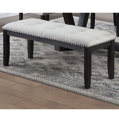 Dining Set With Upholstered Wing Back Chairs