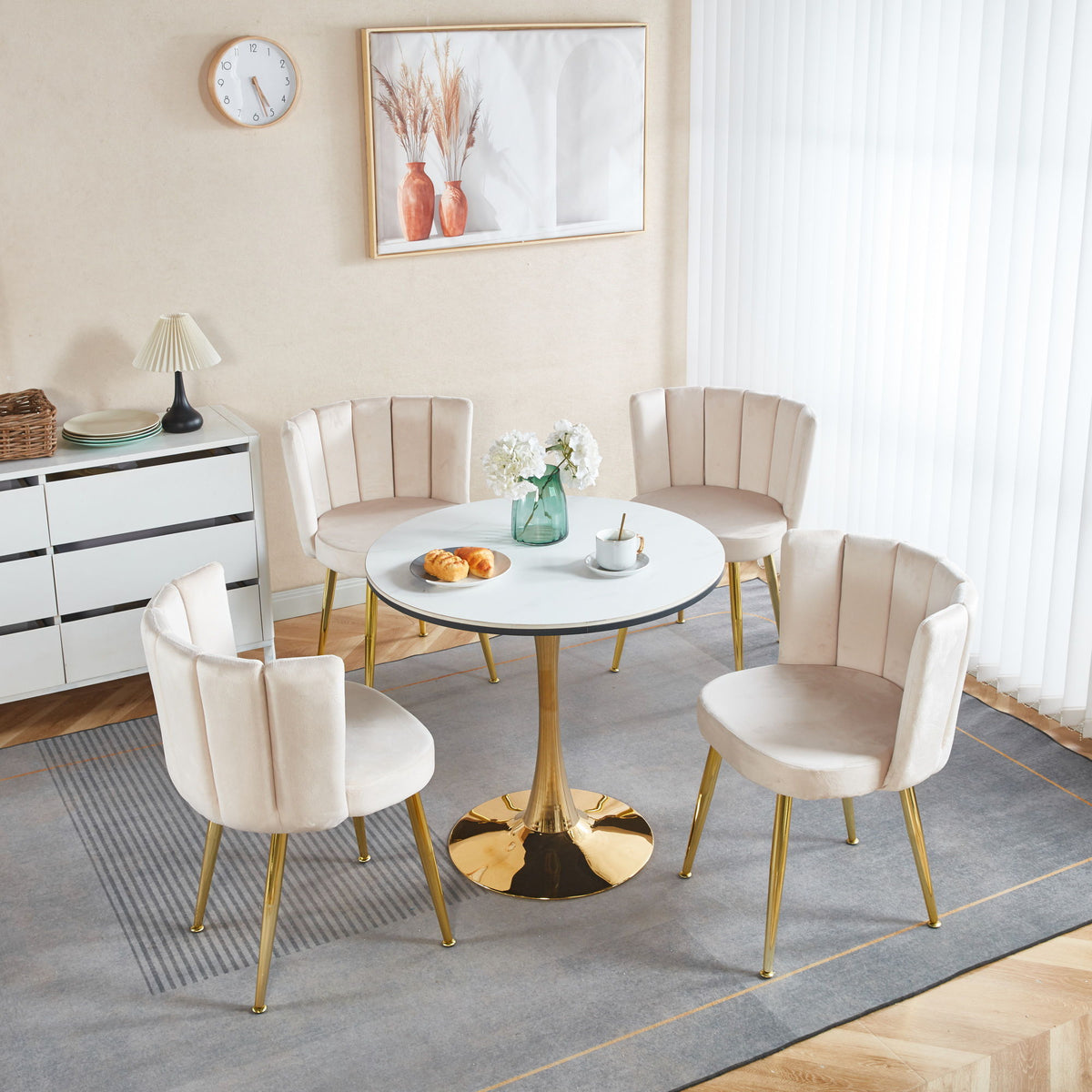 Ergonomic Dining Chair (Set of 2)