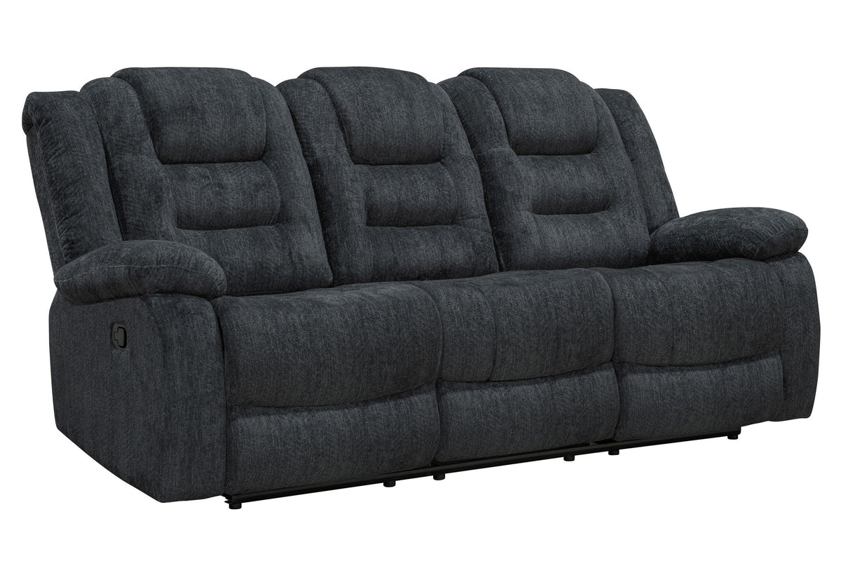 Bolton - Manual Reclining Sofa - Misty Storm