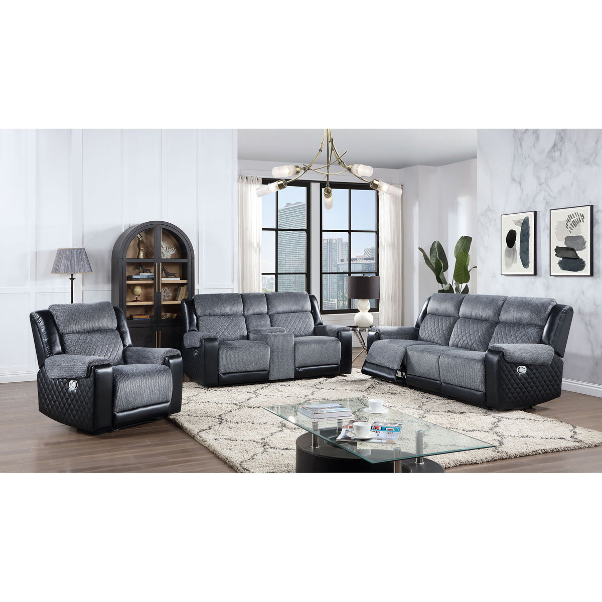 Alicia - Traditional Reclining Set