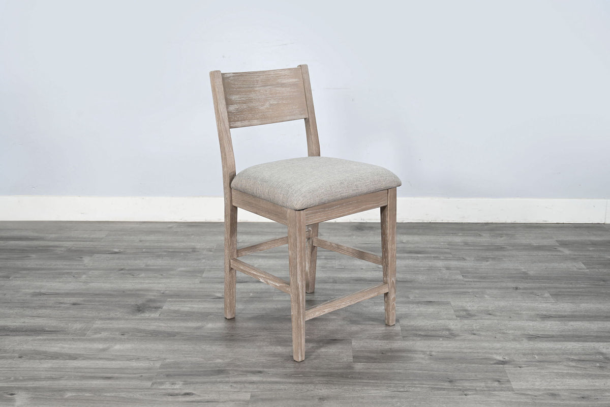 Lucas - 24" Counter Stool (Set of 2) - Wheat