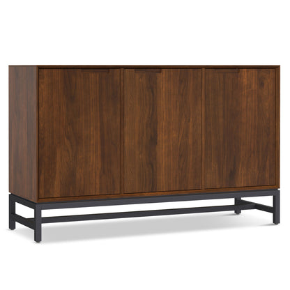 Banting - 3 Door Sideboard Buffet With Adjustable Shelves - Natural Walnut