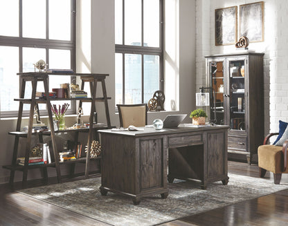 Sutton Place - Swivel Chair - Weathered Charcoal