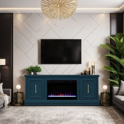 Jordan - Fireplace TV Stand
