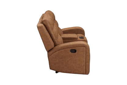 Napa - Manual Console Loveseat - Wrangler Clay