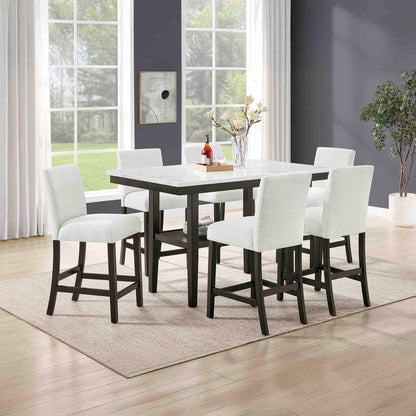 Carissa - Rectangle Counter Dining Set