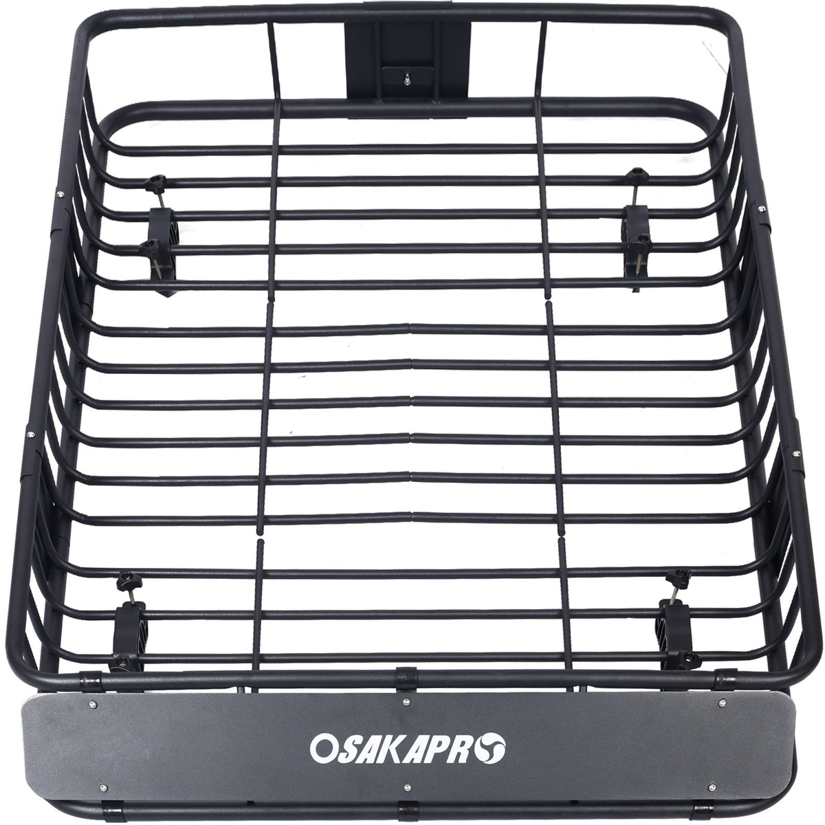 Motoring Rooftop Cargo Carrier Basket Steel, Universal Fit Roof Rack