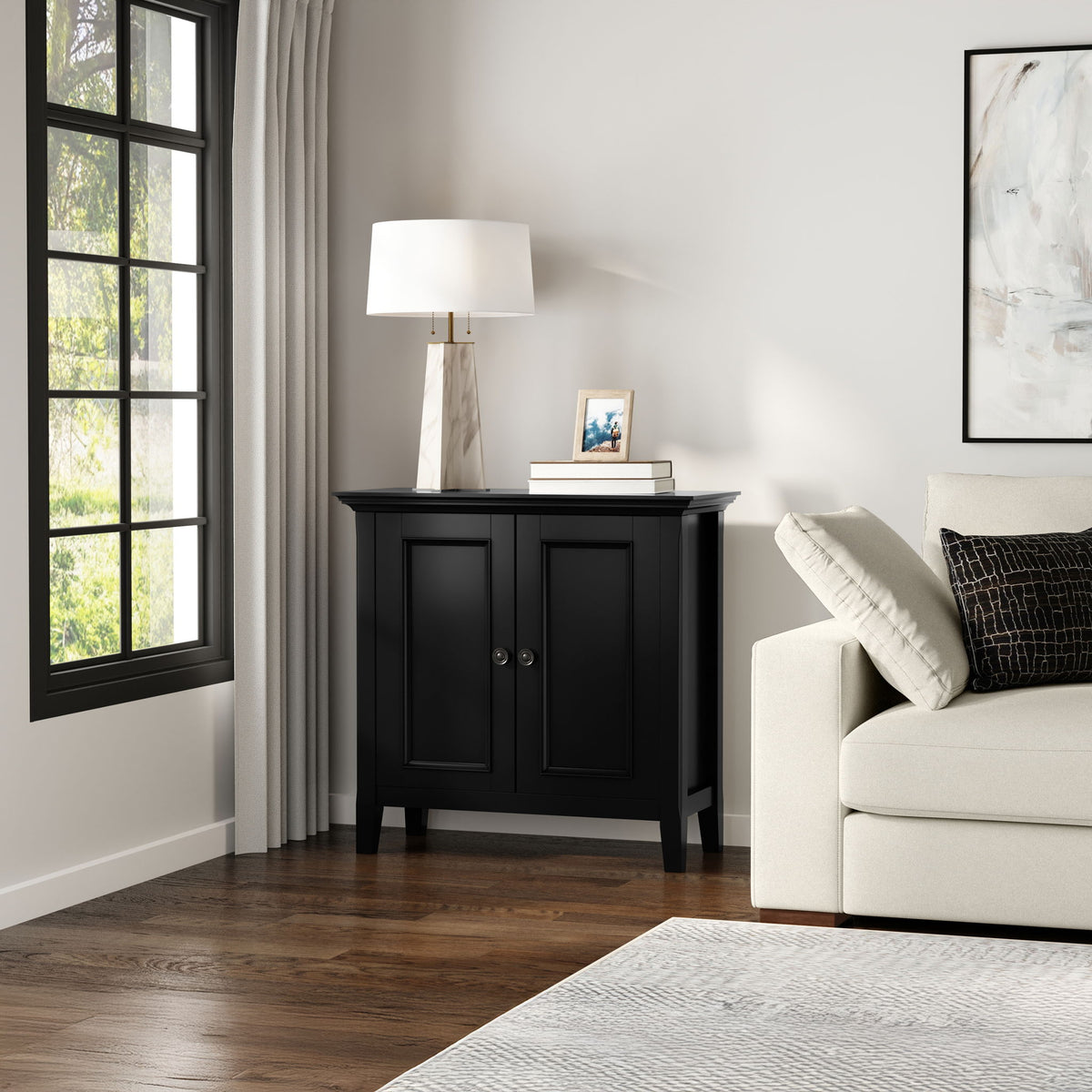 Amherst - Handcrafted Low Storage Cabinet