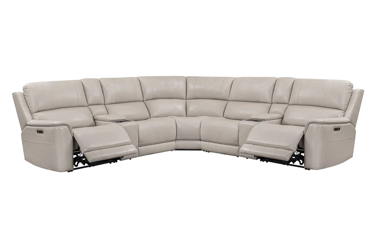 Easton - Power Reclining Sectional With Power Adjustable Headrests