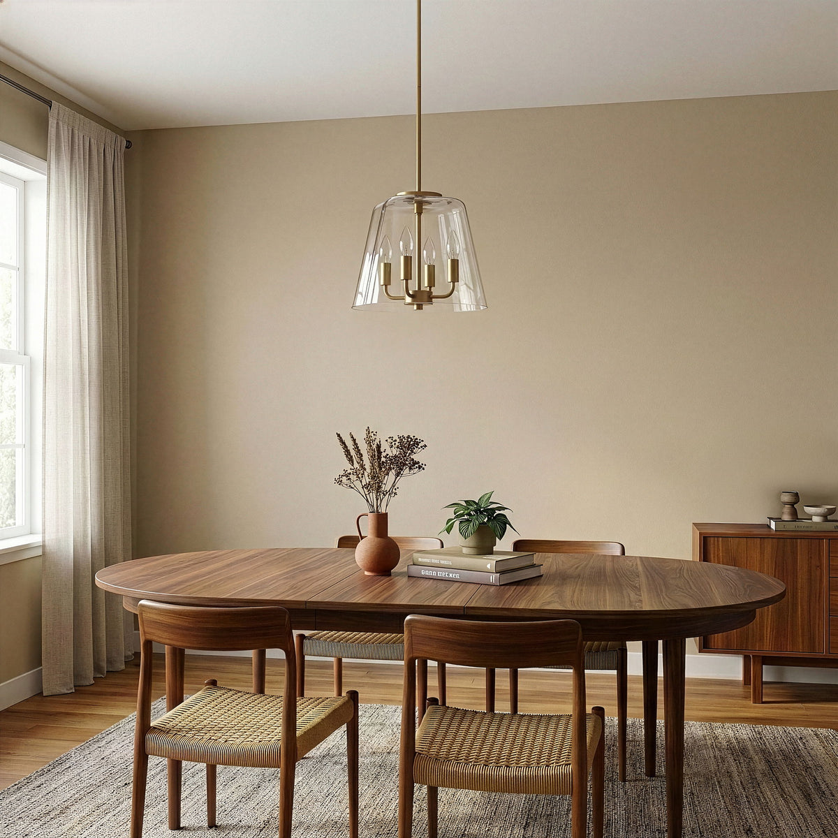 Soiree - 4 Candle Lights Pendant