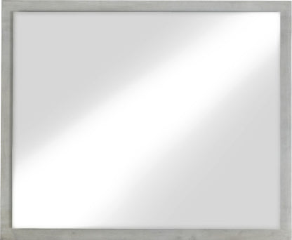 Destination - Floating Glass Mirror - Cotton Gray