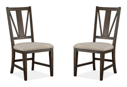 Westley Falls - Extendable Trestle Dining Table Set