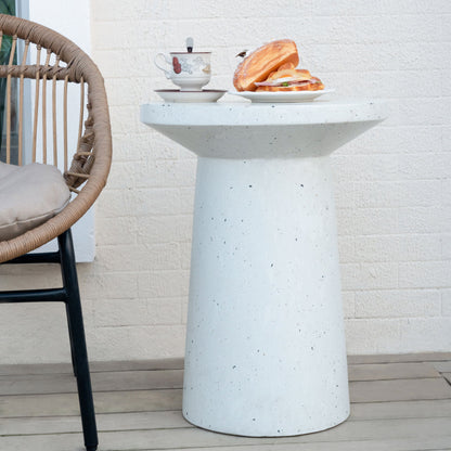 Terrazzo - Outdoor Side Table - White