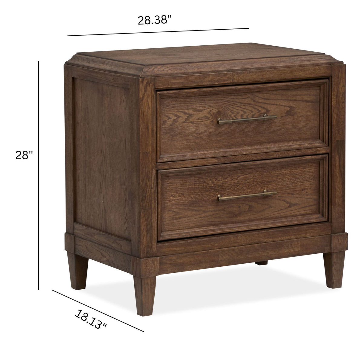 Groveland Park - Drawer Nightstand - Antique Coffee