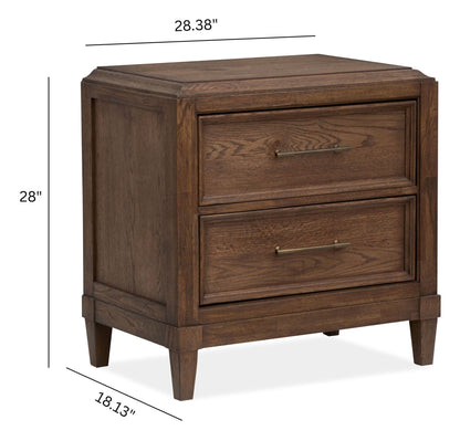 Groveland Park - Drawer Nightstand - Antique Coffee