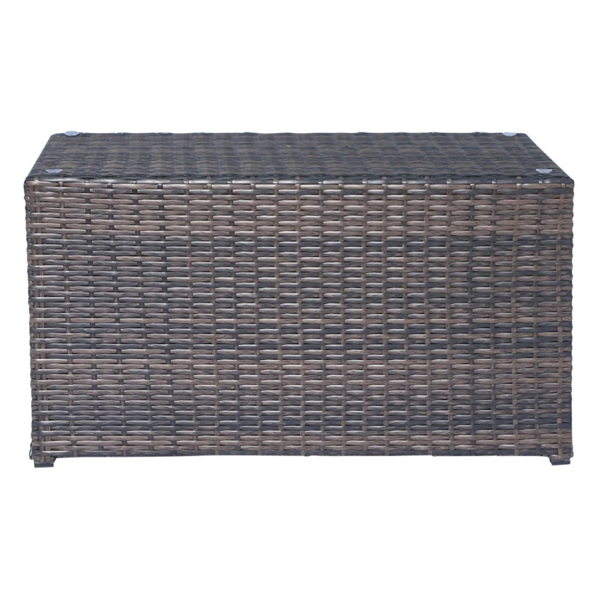 All Weather Patio Seating Set With Cushions 4 Person - Espresso