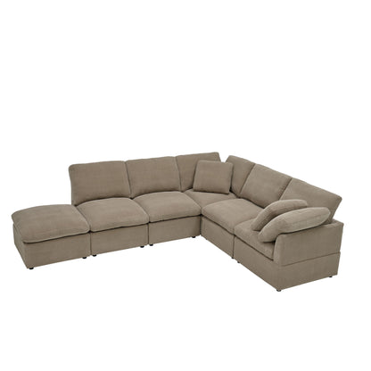 Modular Cloud Sofa, Freely Configurable Corner