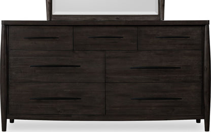 Koko - Seven Drawer Acacia Wood Dresser - Minx