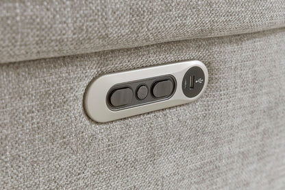 Richland - Power Reclining Sofa - Bristol Gray