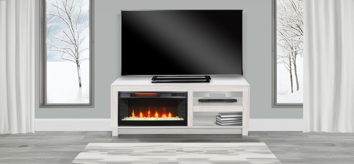 Napa Console With Fireplace Insert Option