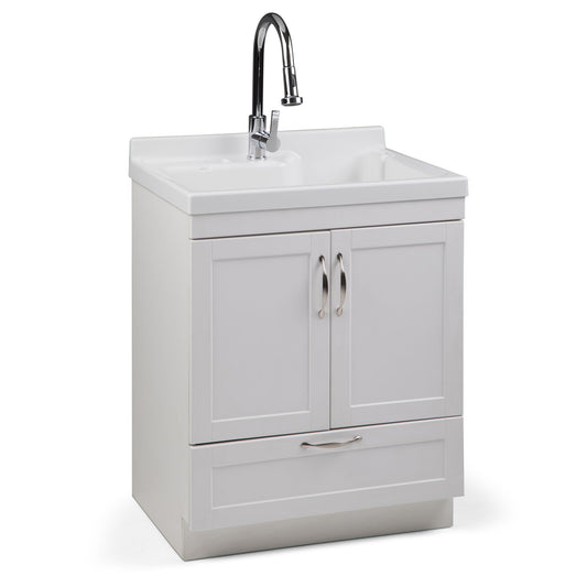 Maile - All-In-One Laundry Utility Sink And Cabinet