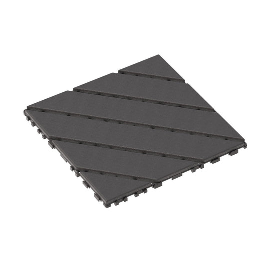Durable Plastic Interlocking Deck Tiles, Waterproof Outdoor And Indoor Use
