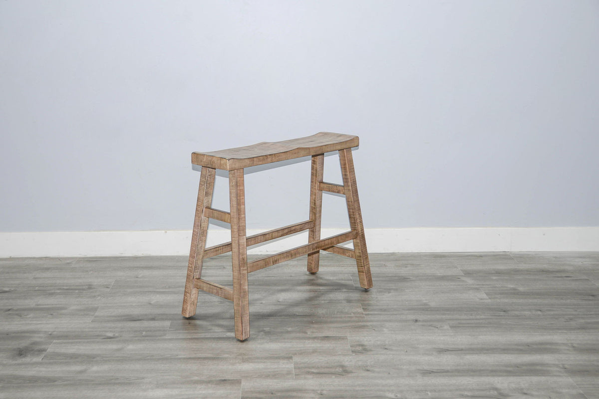 Marina - Bench With Wood Seat