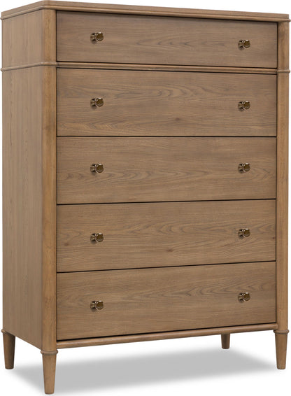 Whitmore - 5 Drawer Chest - Claystone