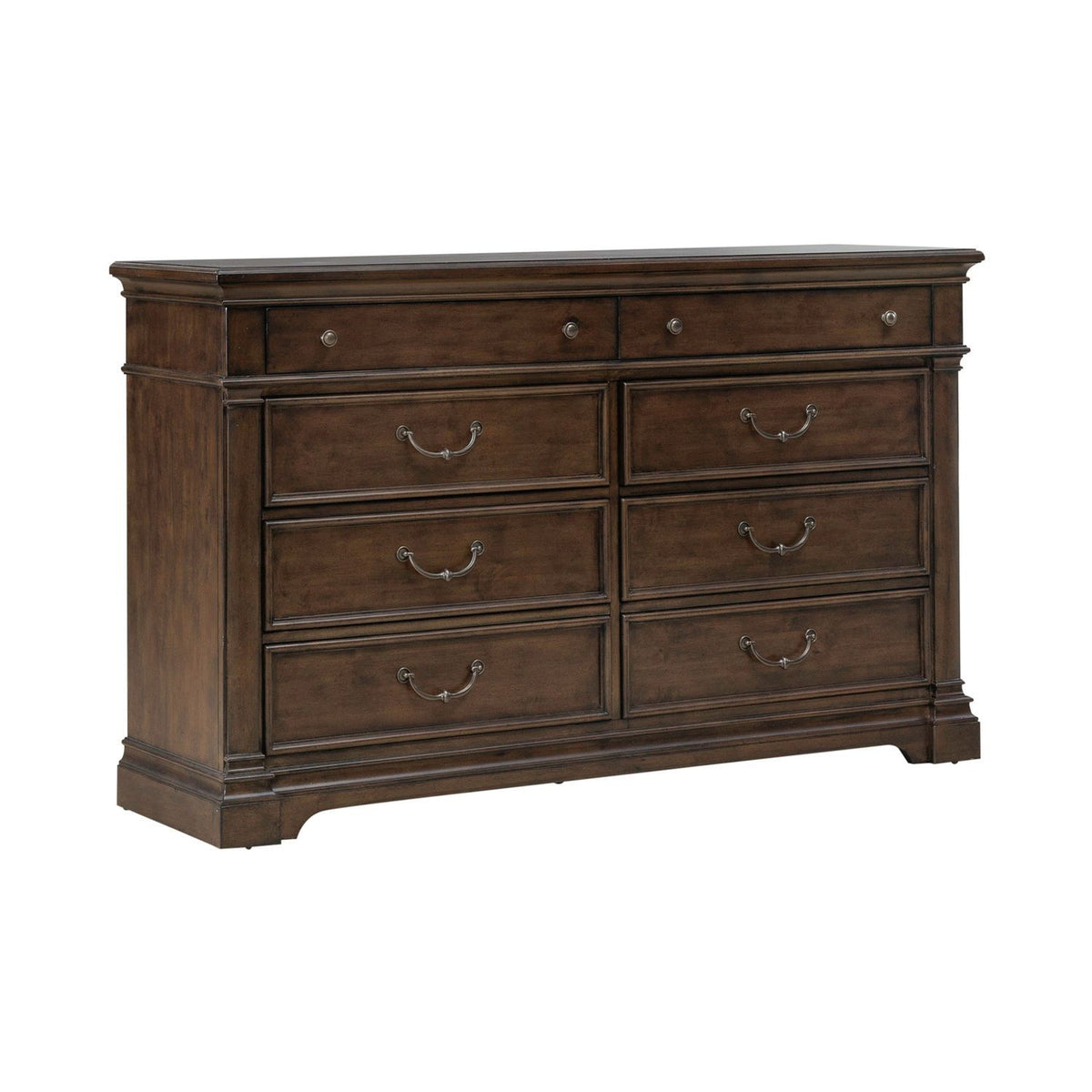 Arden Road - 8 Drawer Dresser - Satin Cherry