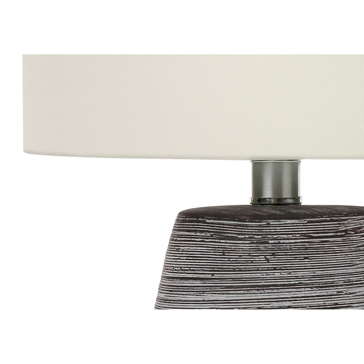 Lighting, Table Lamp, Contemporary - Gray