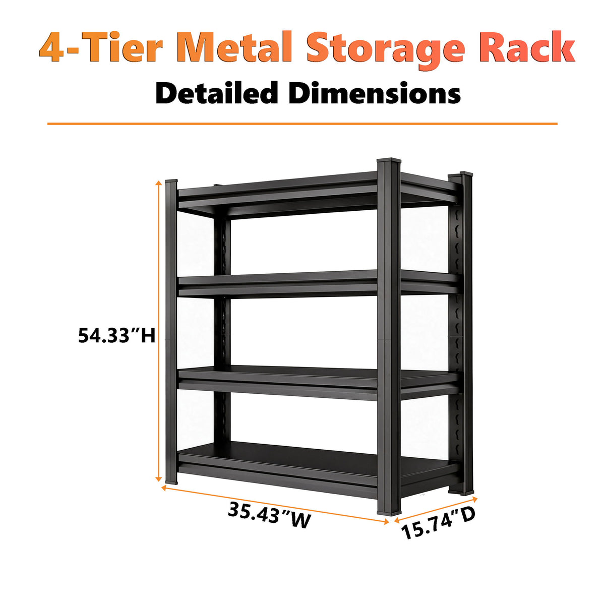 Adjustable Height Storage Shelving Units