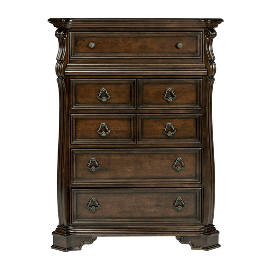 Arbor Place - 6 Drawer Chest - Brownstone
