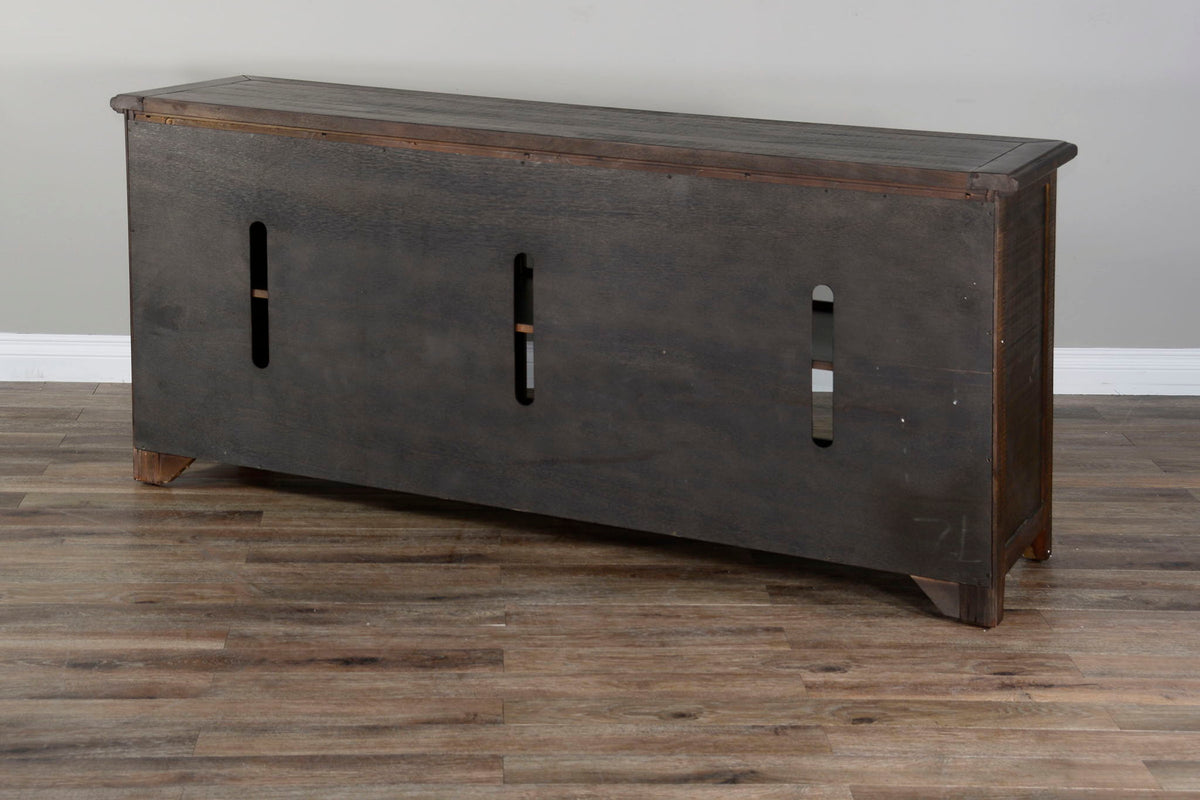 Homestead - 70" TV Console - Tobacco Leaf