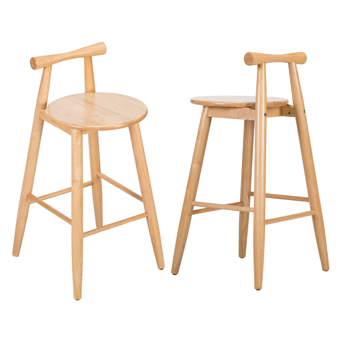 Grove - Indoor Barstool (Set of 2) - Natural