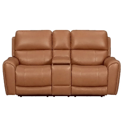 Hancock - Zero Gravity Power Reclining Console Loveseat P3